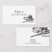 変更の調整、シームストレス、テーラー 名刺 (正面/裏面)