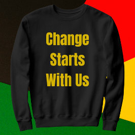 変更の開始感動的先 スウェットシャツ