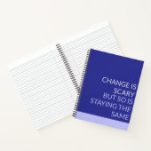 変更は怖いノート ノートブック (内部)