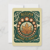 変更は魔法カードの勇気付けられるとサポート ノートカード (正面)