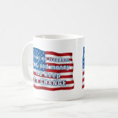 変更を保って下さい コーヒーマグカップ (正面左)