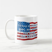 変更を保って下さい コーヒーマグカップ (左)