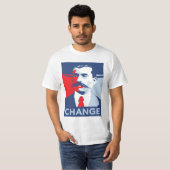 変更を実在して下さい Tシャツ (正面フル)