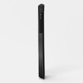 変更イニシャル名前の追加セーフティイエローブラックシルバー Case-Mate iPhoneケース (裏面/左)