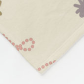 変更カラフル可能な背景のクリスマスシンボル フリースブランケット (角)