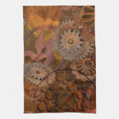 変更ギア – スチームパンクギア&コグ キッチンタオル (縦)