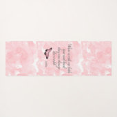 変更ザワールドブッダ引用文 ヨガマット (裏面(横))