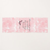 変更ザワールドブッダ引用文 ヨガマット (正面(横))