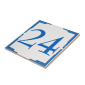 変更ハウス番号、青を編集 タイル (側面)