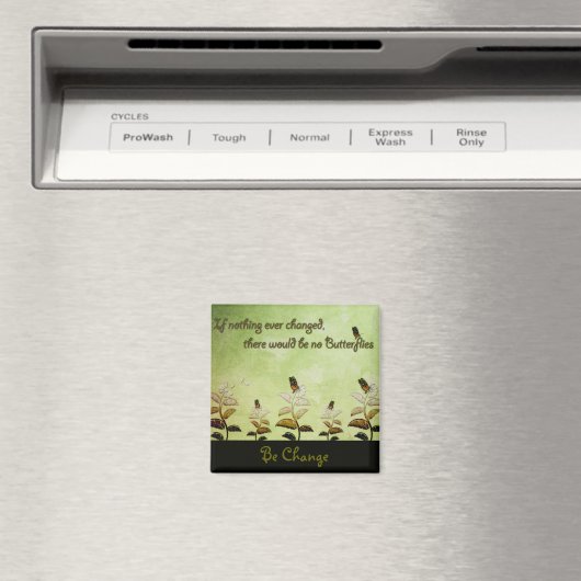 変更バタフライ引用文 マグネット (インサイチュ (食洗機))