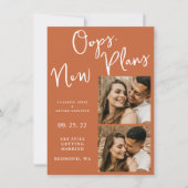 変更モダン日の結婚延期 セーブザデート (正面)