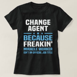 変更代理人 Tシャツ