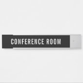 変更可能な会議室サインオフィスドアメタル サインプレート (正面)