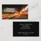 変更媒体への道 名刺 (正面/裏面)