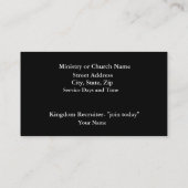 変更媒体への道 名刺 (裏面)