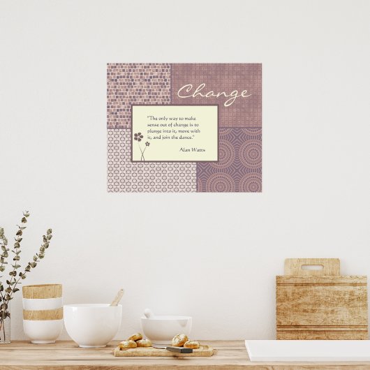 変更引用文ポスターのカスタマイズ ポスター (キッチン)