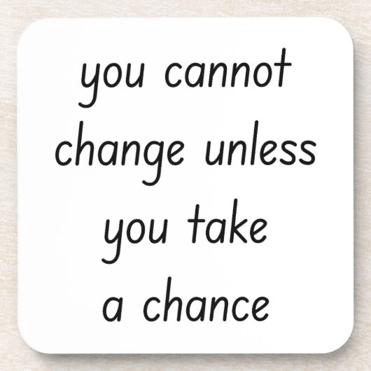 変更懸命プラスチックコースター コースター (正面)