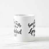変更文字でもコーヒーの味が良い – 祖父 コーヒーマグカップ (中央)