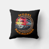 変更文字モデル鉄道車両レッドイエローディーゼル クッション (裏面)