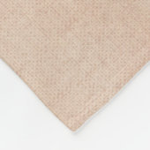 変更文字名前を追加Boho Rainbowハートソフトブラウン フリースブランケット (角)