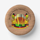 変更文字年10月20xxビールグラス ペーパーボウル (正面)