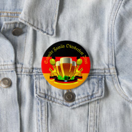 変更文字年10月20xxビールグラス 缶バッジ