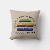 変更文字簡単に配車された鉄道模型ディーゼル クッション (正面)