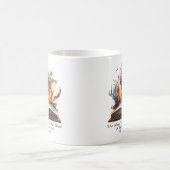 変更文字、アクションがあなたの心の中で展開する本 コーヒーマグカップ (中央)