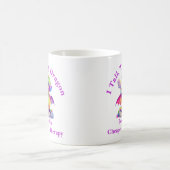 変更文字、ドラゴンに話すよりも安いセラピー コーヒーマグカップ (中央)