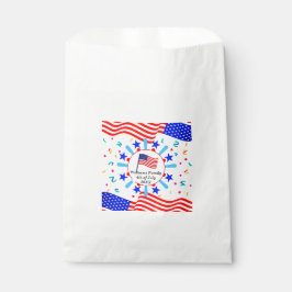 変更文字USAフラグ独立日7月4日 フェイバーバッグ