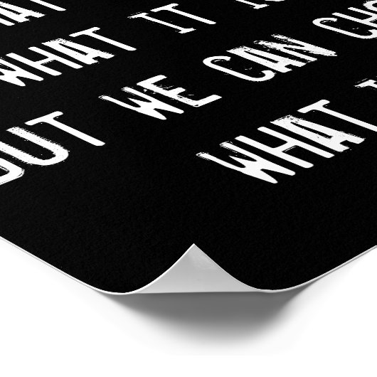 変更認識度感動的引用文知恵ポスター ポスター (角)