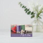 変更、テーラー、テーラー、シームストレス 名刺 (スタンド正面)