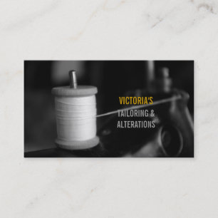 変更、テーラー、テーラー、シームストレス 名刺