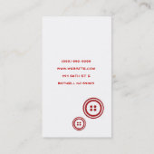 変更、ファッション、名刺 名刺 (裏面)