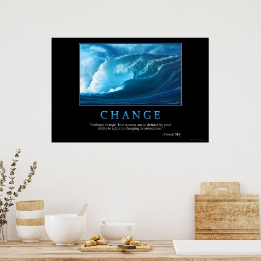 変更 ポスター (キッチン)