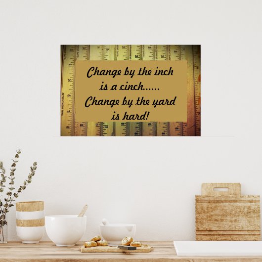 変更 ポスター (キッチン)