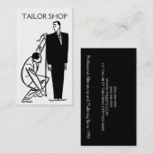 変更、仕立て、シームストレスの調整 名刺 (正面/裏面)