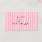 変更、仕立て、シームストレス、カスタマイズ 名刺 (裏面)