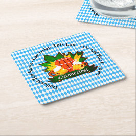 変更/削除文字追加その他の詳細Octoberfest スクエアペーパーコースター