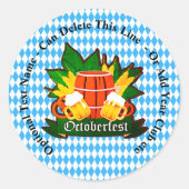 変更/削除文字追加その他の詳細Octoberfest ラウンドシール (正面)