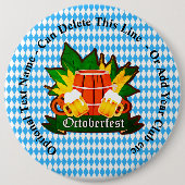 変更/削除文字追加その他の詳細Octoberfest 缶バッジ (正面)