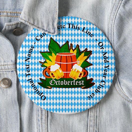 変更/削除文字追加その他の詳細Octoberfest 缶バッジ (インサイチュ)