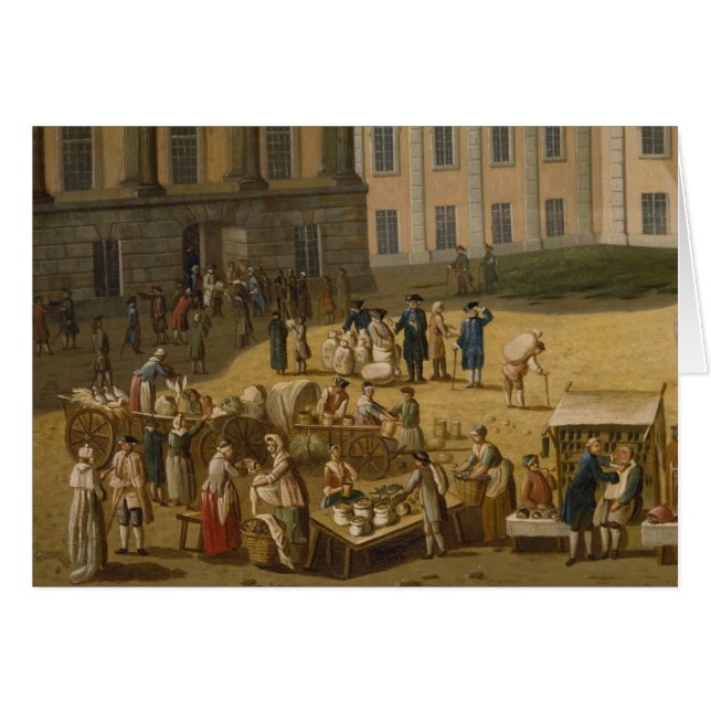 変更Markt、ポツダム1772年の市場 (正面横)