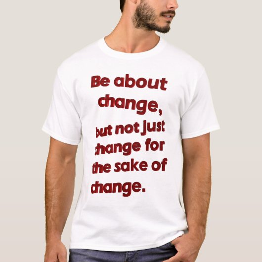 変更Tシャツ(白)について Tシャツ (正面)