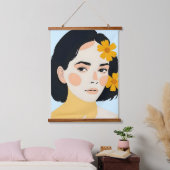 変異ヒト 吊り下げ型タペストリー (寝室)