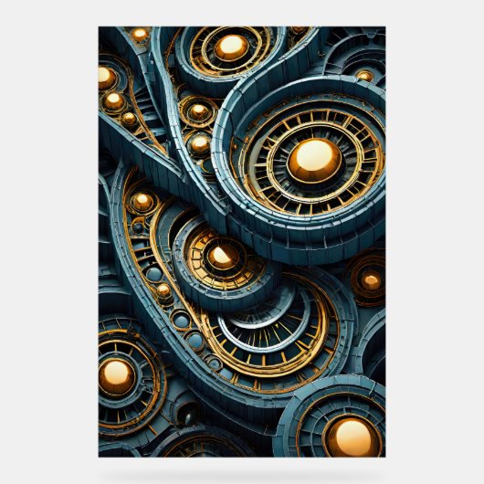 変異型1アクリル徴候 アクリルサイン (正面)