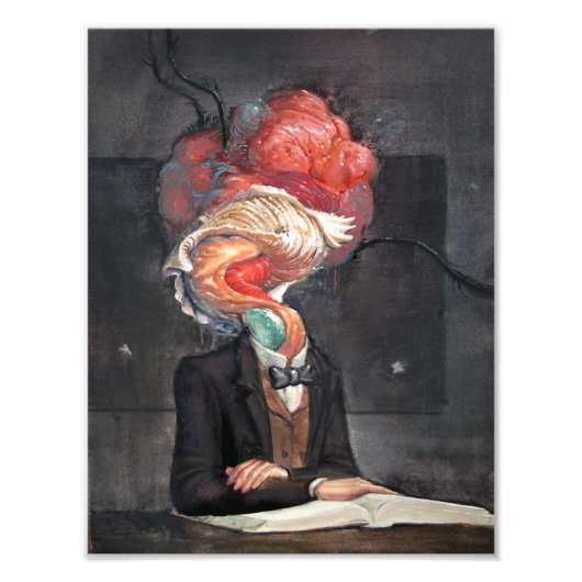 変異学者 フォトプリント            (正面)