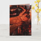 変種のためのハロウィンカード! カード (黄色い花)