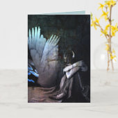 変種のためのハロウィンカード! カード (黄色い花)