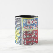 変種を撃って下さい マグカップ (中央)